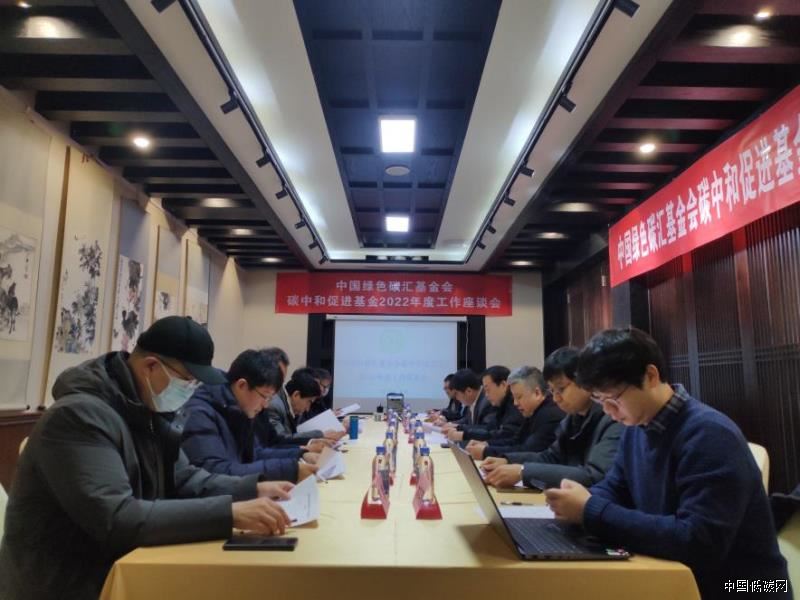 中国绿色碳汇基金会碳中和促进基金2022年度 工作座谈会顺利召开(图1)